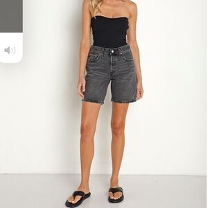 Levi’s 90’s 501’s Shorts. Blended grey. Size 27